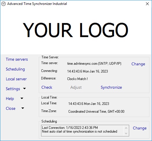 Advanced Time Synchronizer Logo