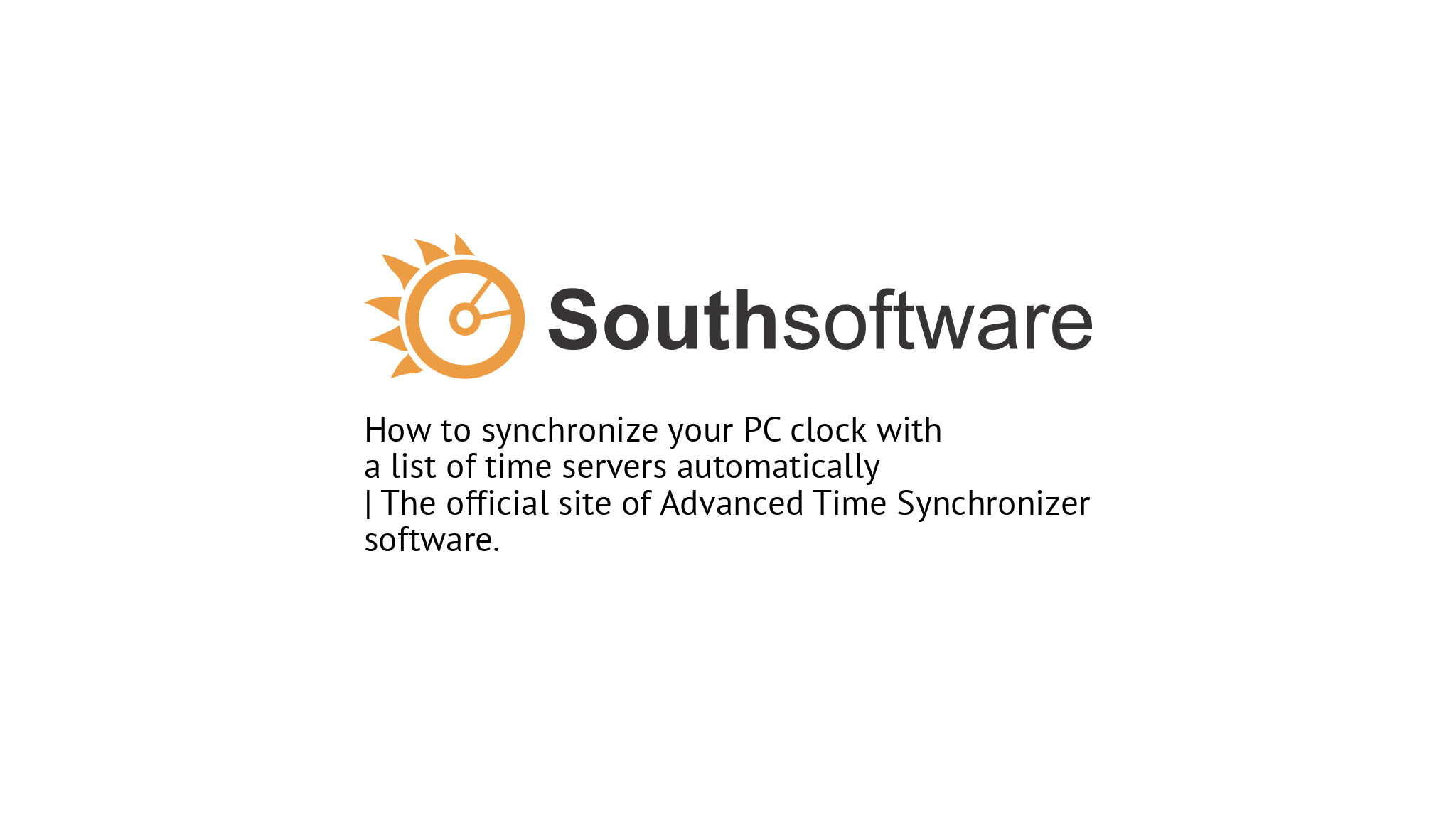 How to synchronize your PC clock with a list of time servers